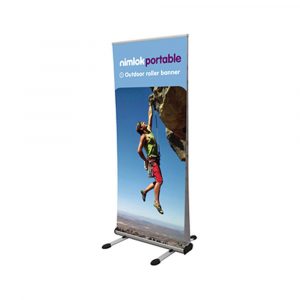 Double Sided Outdoor Roller Banner Stand