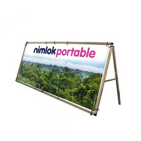 Single-Sided A Frame Recyclable Outdoor Banner - 2500mm