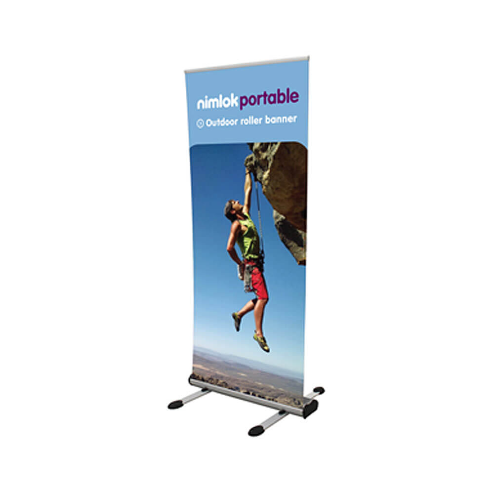 Single Sided Outdoor Roller Banner Stand