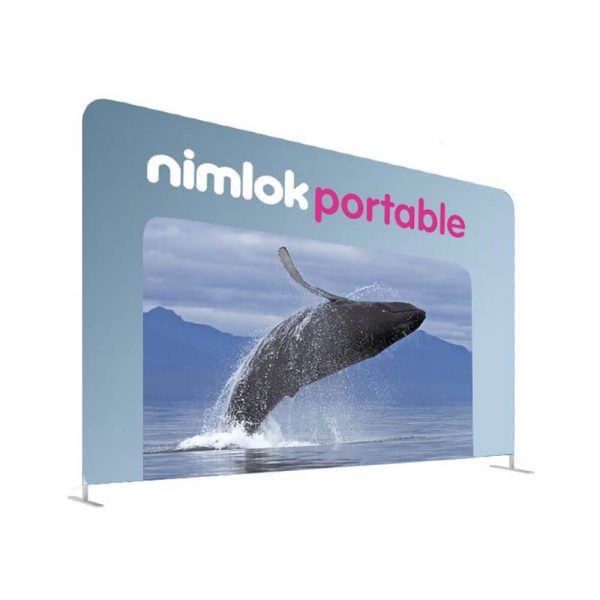 Straight Fabric Sloped Display Stand
