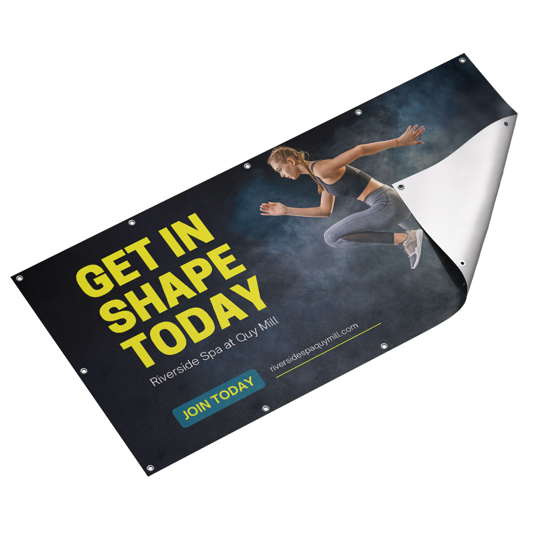 thumbnail image 2 of KS PRINT PVC-Free Eco-Friendly Outdoor Banner – Full Colour, Recyclable, Customizable – Made In UK 2 of 2
