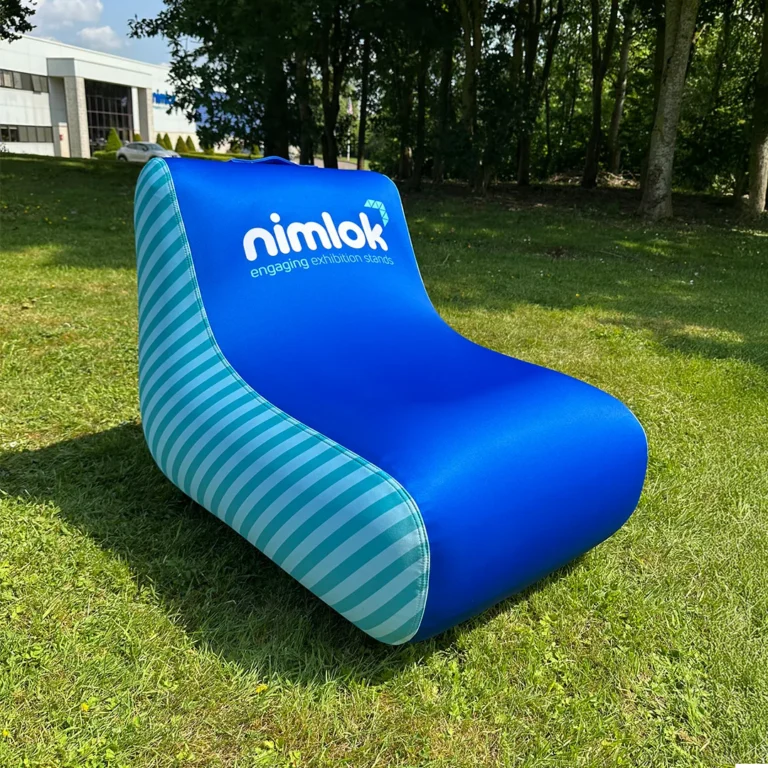 Branded Inflatable Chair Front