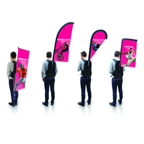 Promotional Backpack Flags