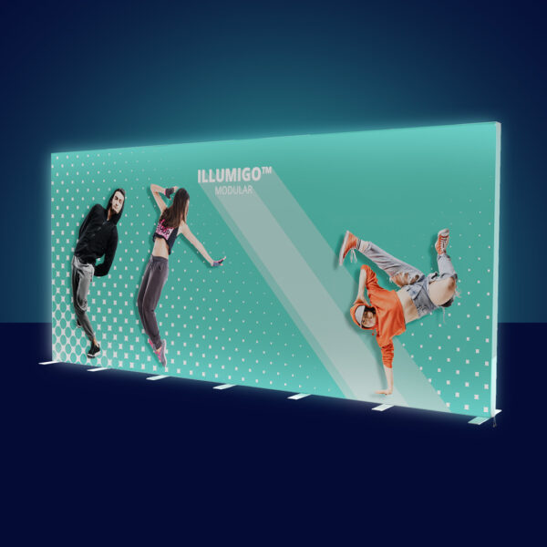 5850mm iLLUMiGO Modular Lightbox Display