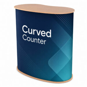 Basic Curved Exhibition Counter