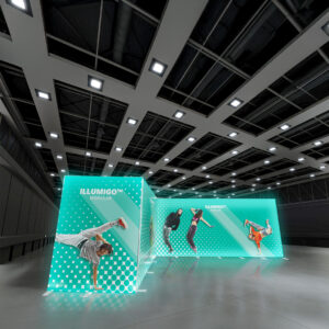 iLLUMiGO™ Modular Lightbox Display – 2380mm Tall