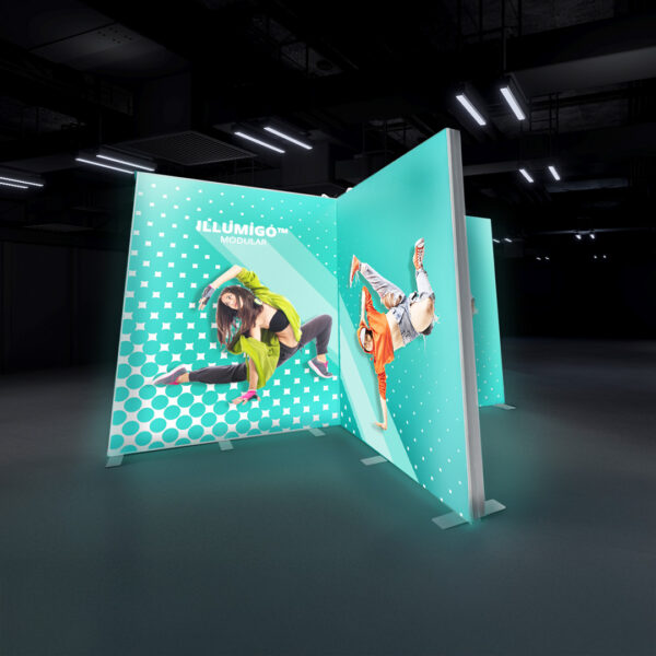 iLLUMiGO™ Modular Lightbox Display System (2380mm Tall) - Image 2
