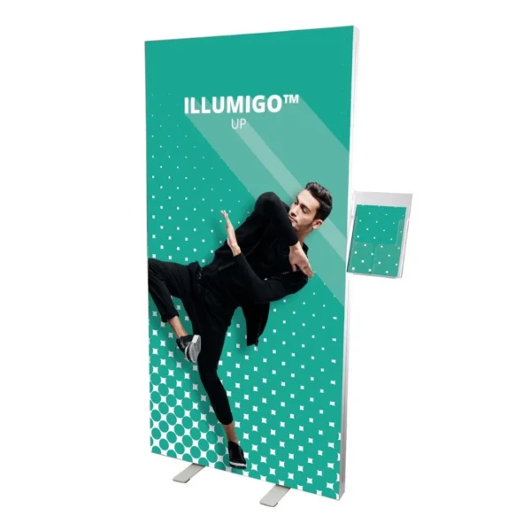 illumigo Up Folding LED Lightbox Display Stand