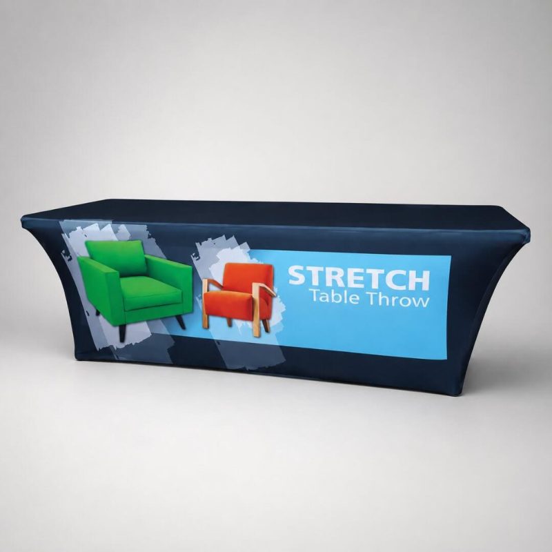 Stretch Fit Fabric Tablecloth