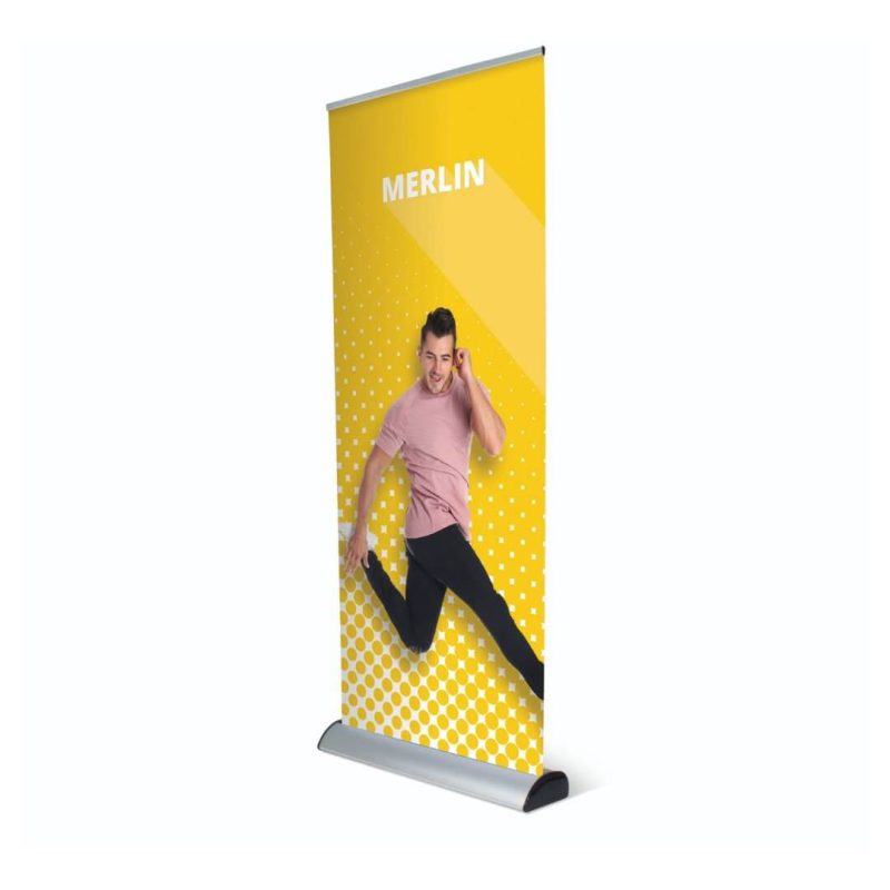 Merlin Replaceable Cassette Roller Banner