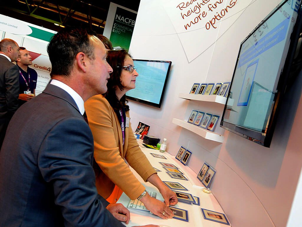 Aldermore Exhibition Stand visitor engagement