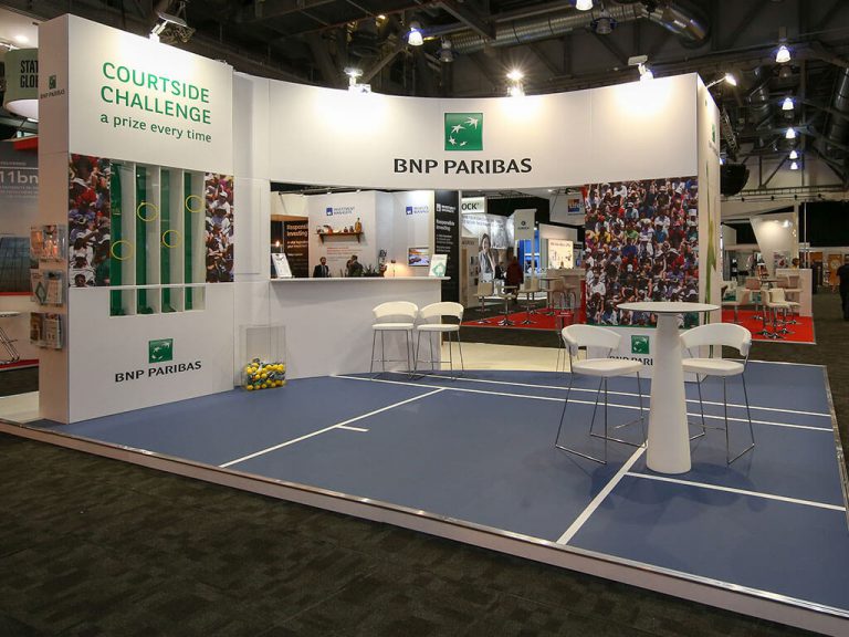 BNP Parisbas PLSA annual conference Exhibition Stand
