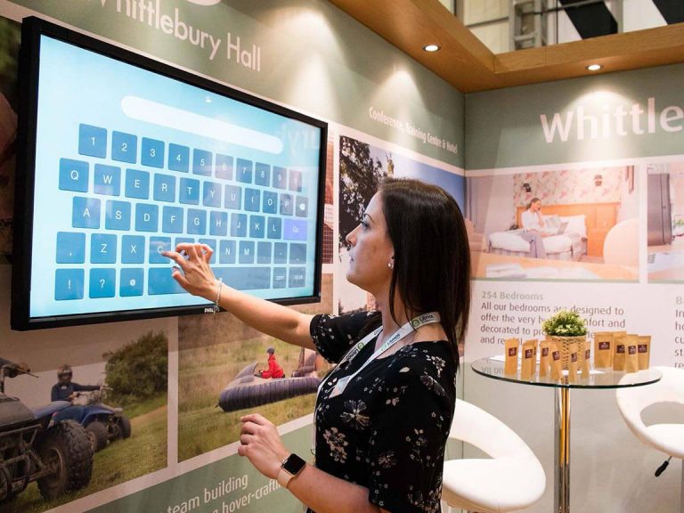 Interactive media for your exhibition stand