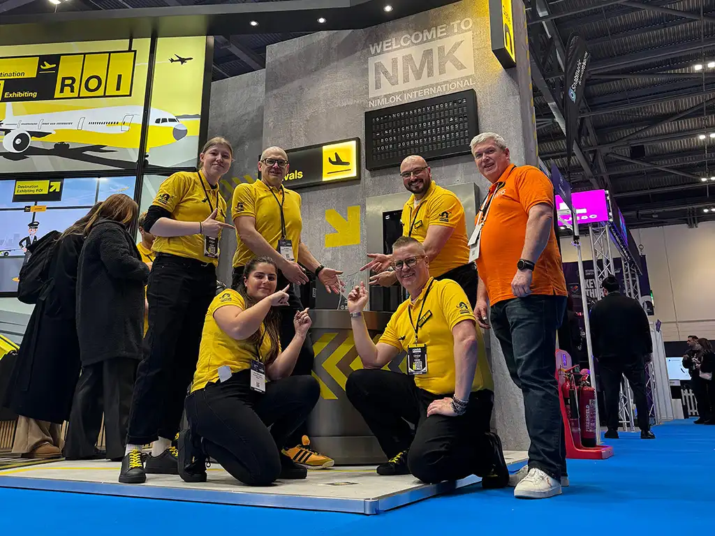 Nimlok won Best Stand Award at Confex 2025