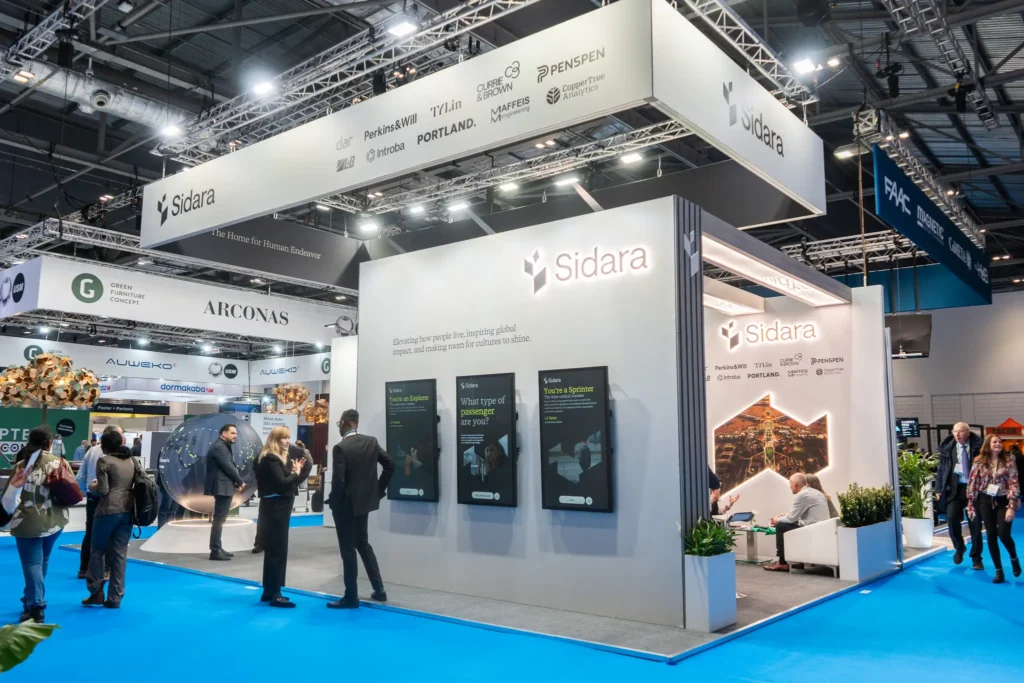 Sidara exhibition stand case study